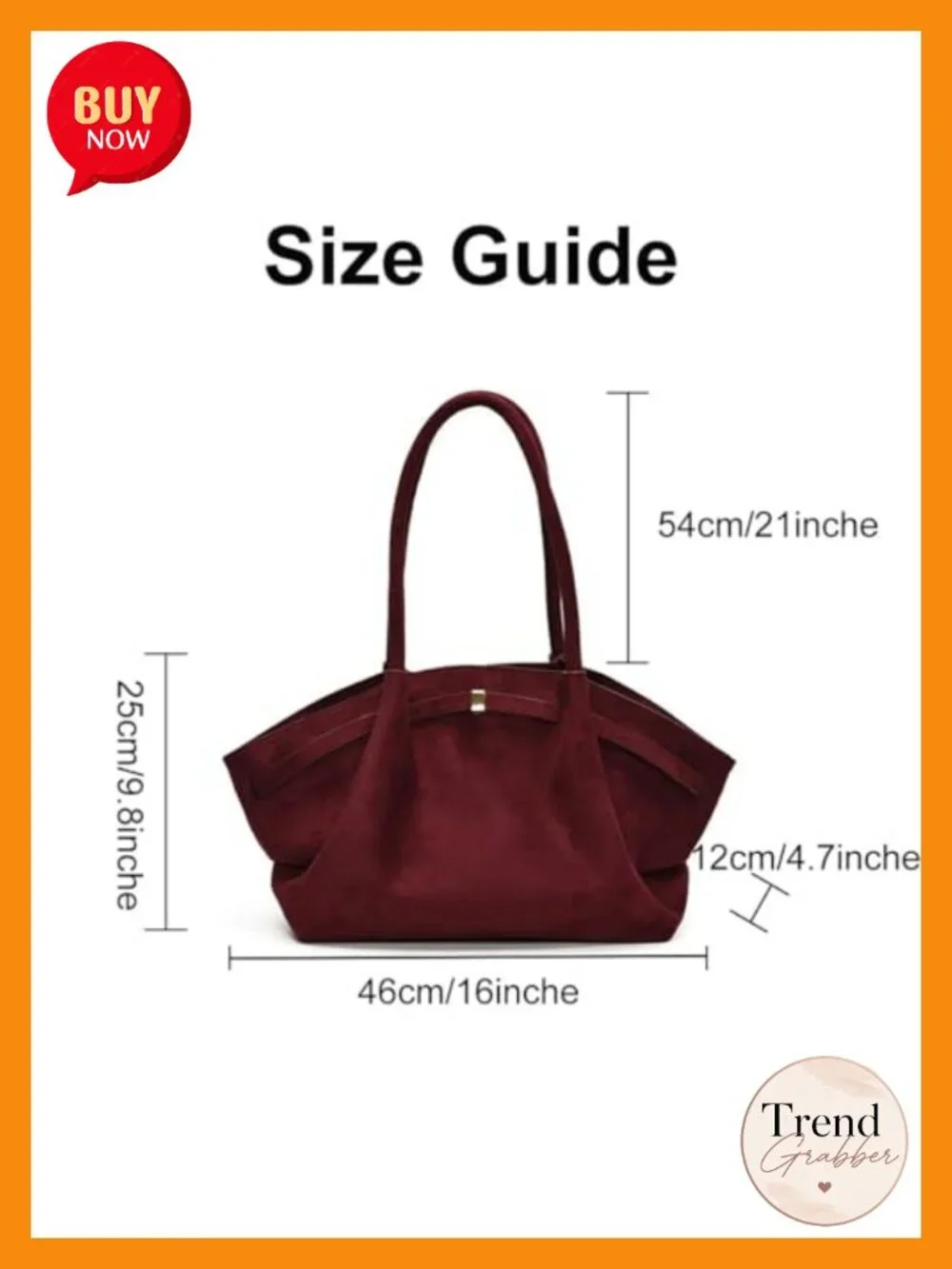 Large-Capacity Vintage Faux Suede Work Tote Bag - Spacious, Shoulder & Crossbody